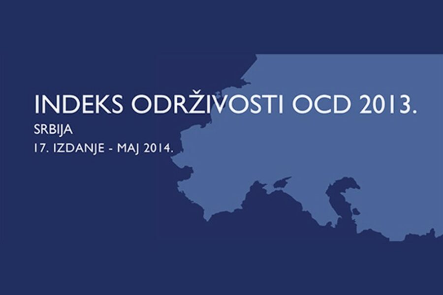 Indeks održivosti 2013. za Srbiju – prezentacija i diskusija