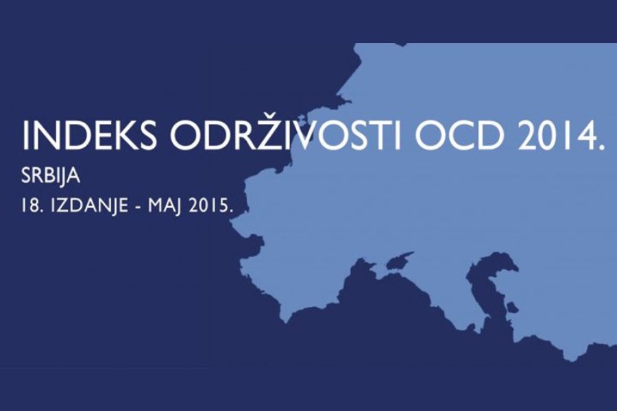 Indeks održivosti OCD 2014. za Srbiju – prezentacija i diskusija